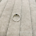 Beliebte Herrenringe 925er Sterling Silber minimalistischer Ring